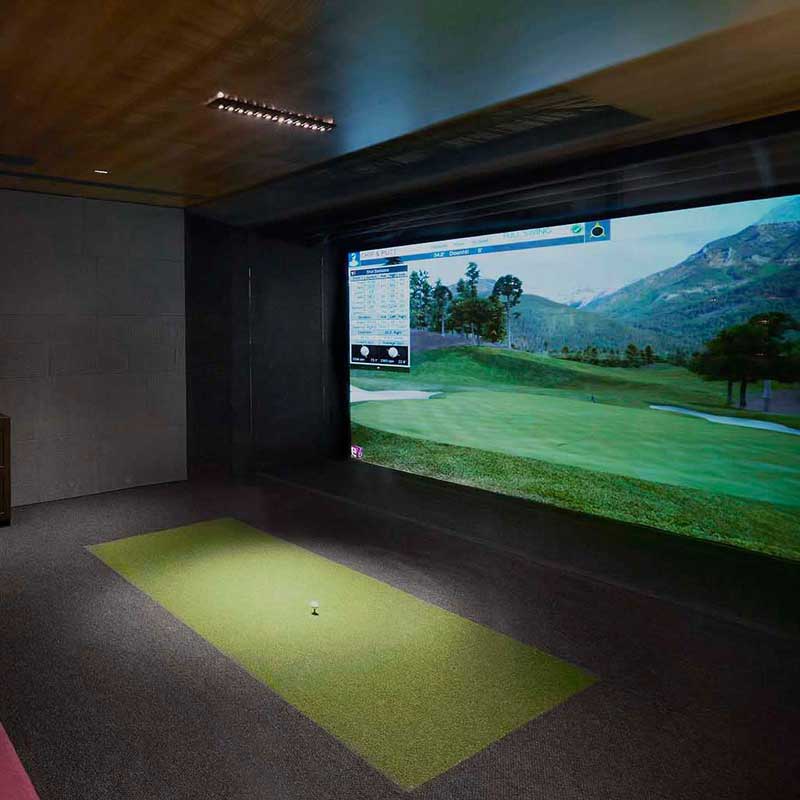 Golf simulator professional pro series 4